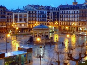 Pamplona Plaza del Castillo (por Fernando Goñi Erice)