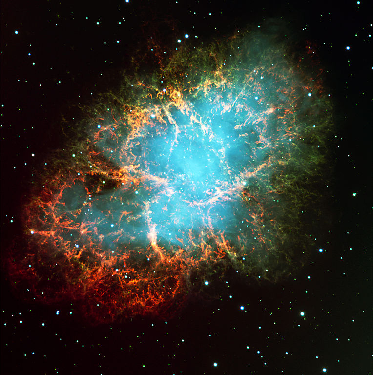 Nebulosa del Cangrejo, en Tauro. Por ESO.