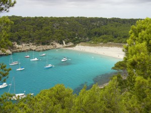 Cala de Trebalúger en Menorca. Por Gabriel Vidal.