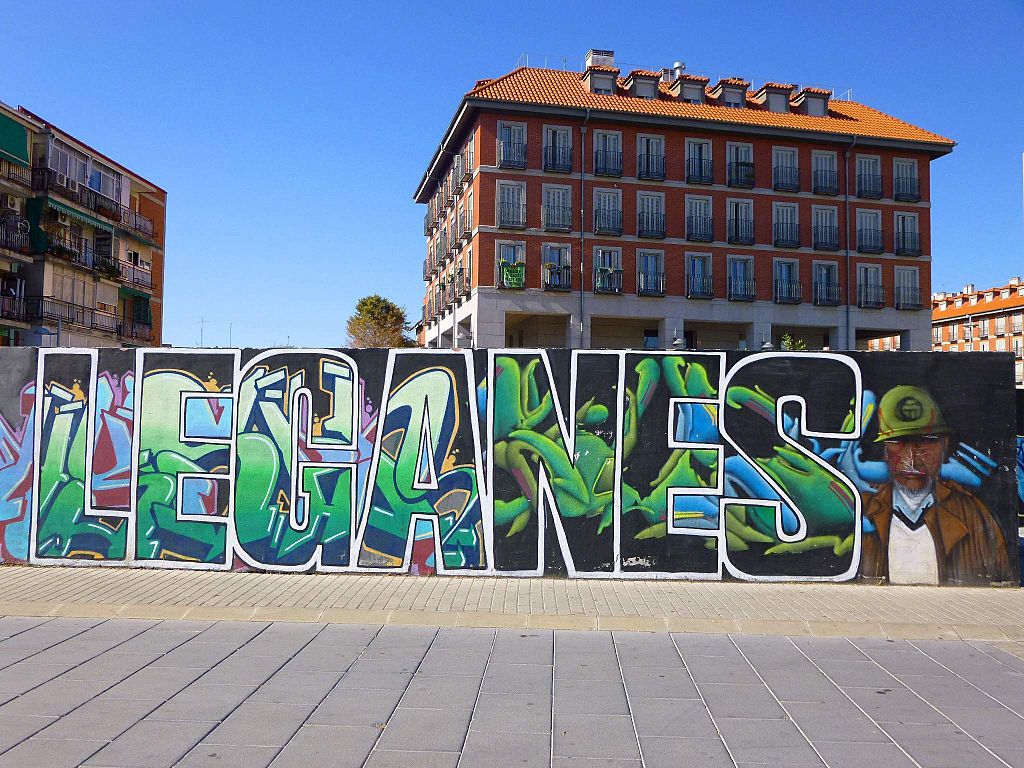 Leganés. Graffiti. Por Zarateman