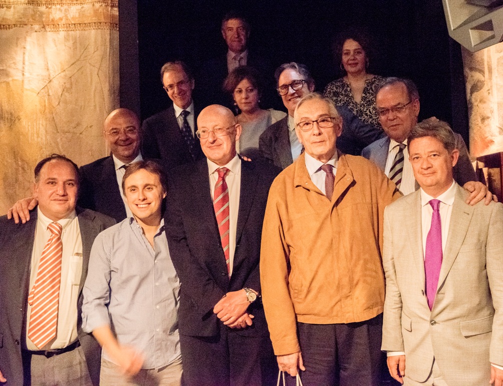 Miembros presentes del Equipo de redacción de NyR en la Convención de 2016