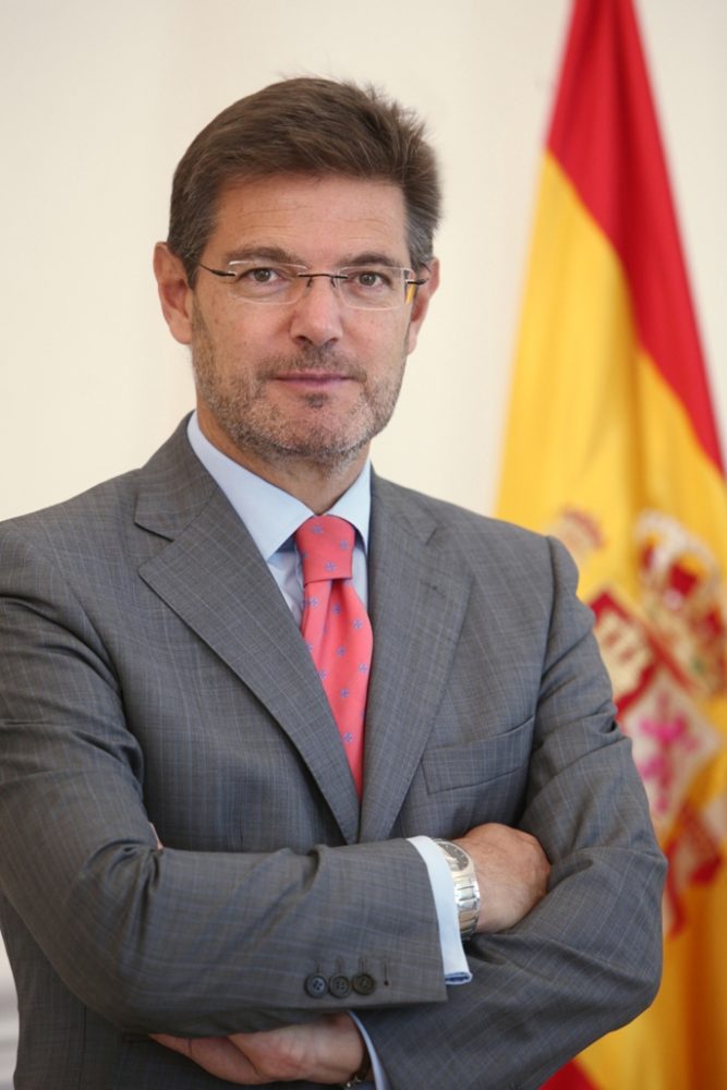 Rafael Catalá Polo, Ministro de Justicia