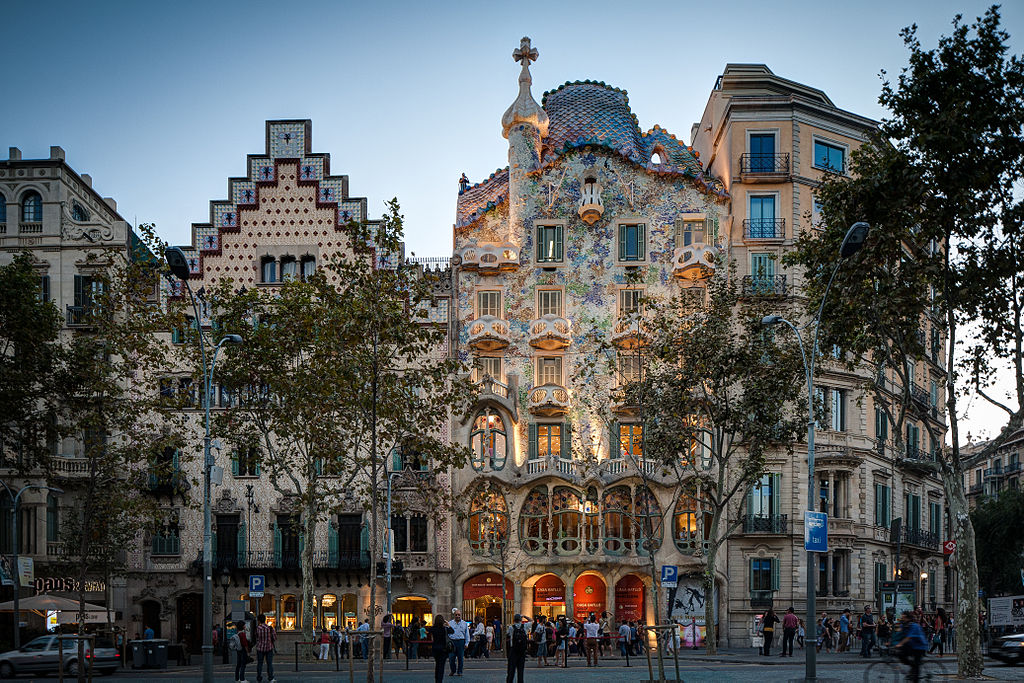 Casa Batllo (Barcelona). Por ChristianSchd