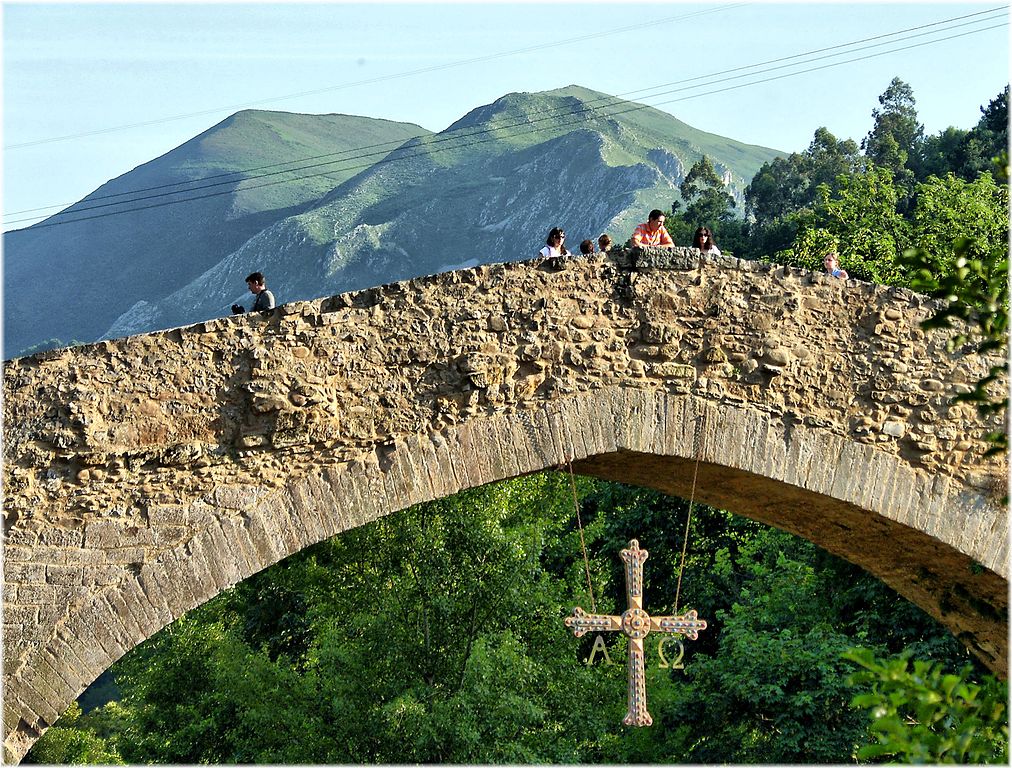 Puente romano en Cangas de Onís (Asturias). Por Jose Luis Cernadas Iglesias