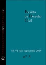 Revista de Derecho civil. Volumen VI. Número 2