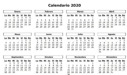 Calendario Laboral 2020 Notarios Y Registradores