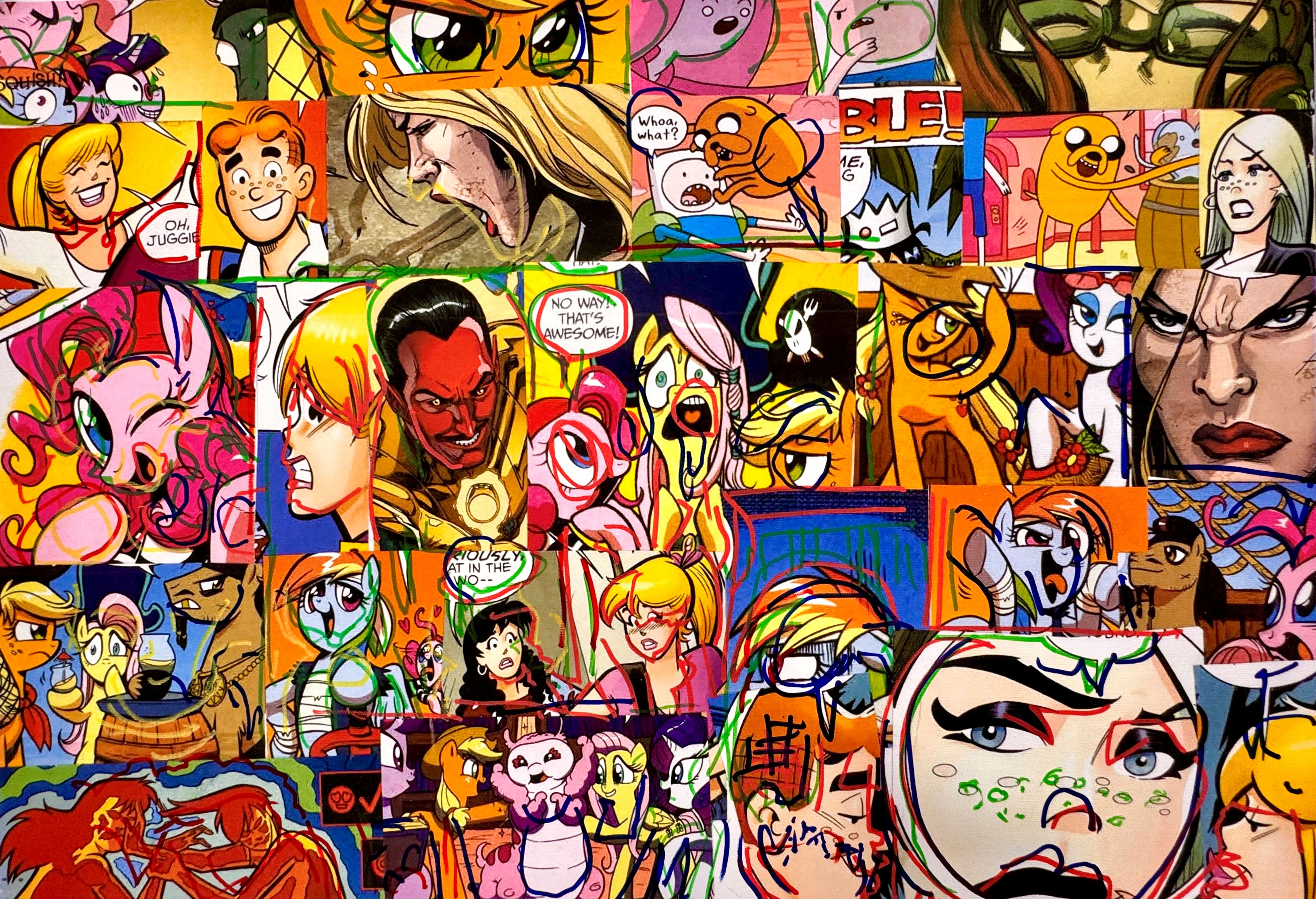 Obra del artista finlandés Erró